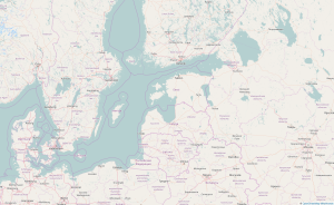 Übersichtskarte Baltikum (c) OSM