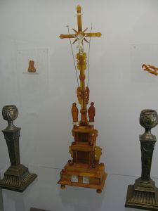 Exponate im Bernsteinmuseum in Palanga